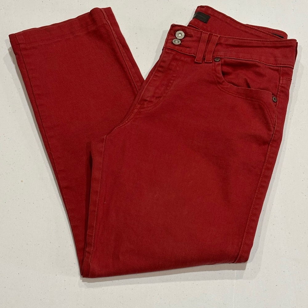 Levi's Mid Rise Skinny Jeans, Rust, Woman’s Size 8M